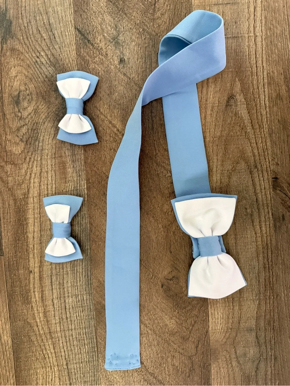 One-Shoulder Light Blue Ruffle Peplum Top